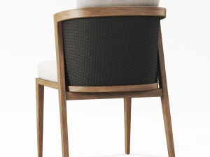MALTA TEAK ARMCHAIR 3D Model