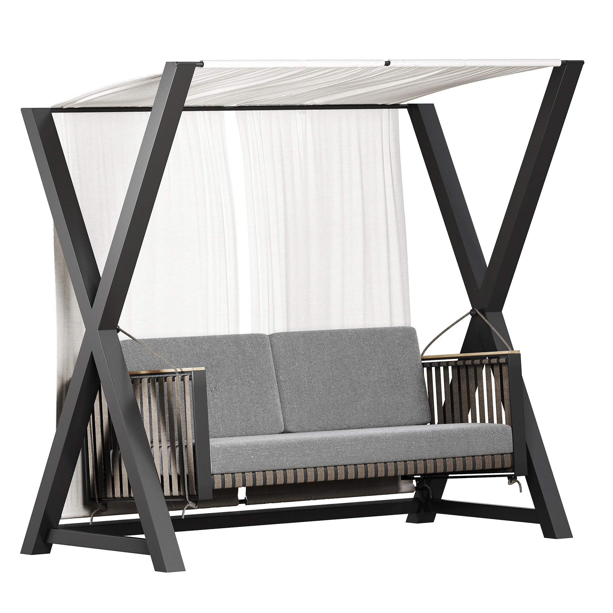 HORIZON HANGING CHAIR 3D Model .c4d .max .obj .3ds .fbx .stl .blend