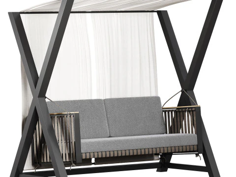 CADEIRA SUSPENSA HORIZONTE Modelo 3D