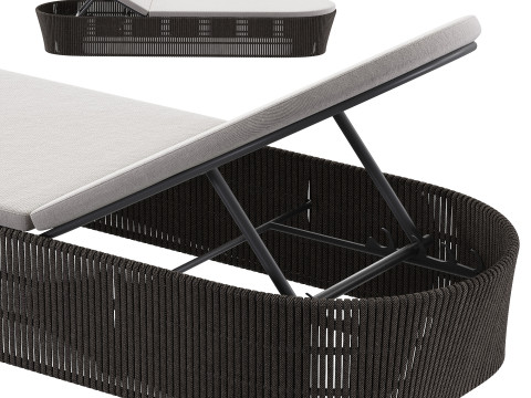 BOSTON LOUNGER 3D Model