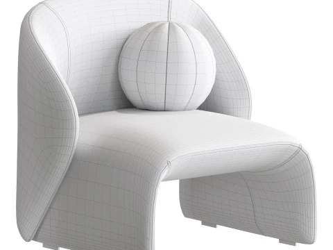 Narinari Armchair By BB Italia 3D Model