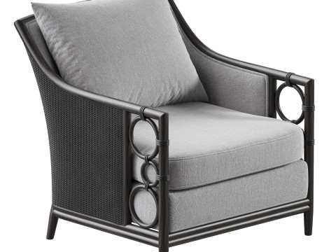 McGuire Lounge Chair MCA81 3D Model