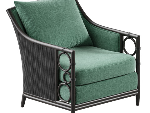 McGuire Lounge Chair MCA81 3D Model