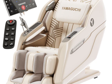 Yamaguchi Skyway Relax Armchair 3D Model