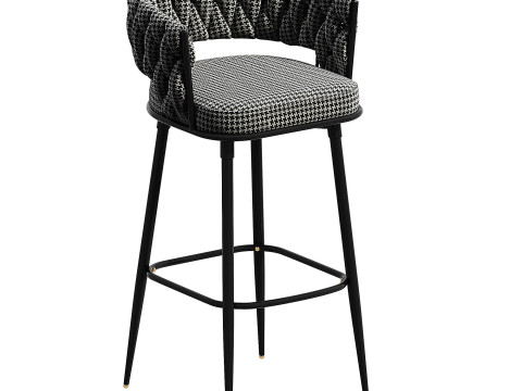 BFZ Counter Height Bar Stool Modelo 3D
