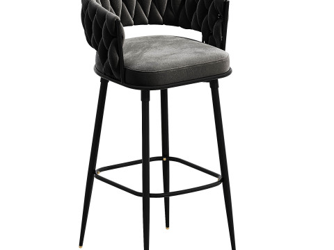 BFZ Counter Height Bar Stool Modelo 3D