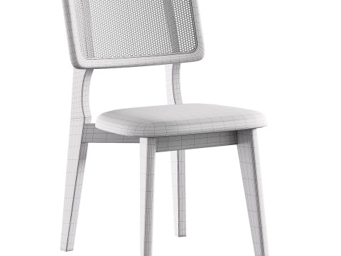 Mid-century Dining Chair Modèle 3D