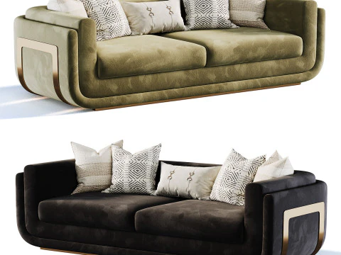 Santorini sofa 3D Model