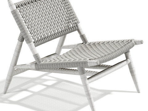 Kave Home - Codolar armchair Modelo 3D