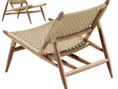 Kave Home - Codolar armchair Modelo 3D