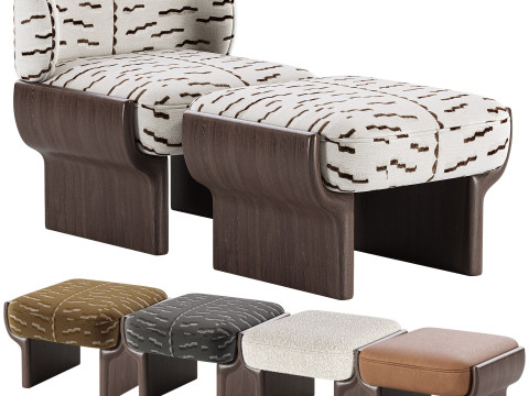 Lucky Armchair Modelo 3D