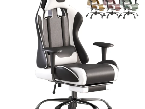 BestOffice Ergonomic Office Gaming Chair Modello 3D