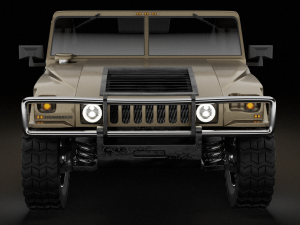 Hummer H1 HUMVEE Modèle 3D