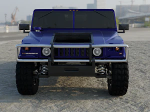 Hummer H1 HUMVEE 3D Model