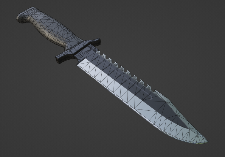 Knife models. Walther Combat Knife 3d model.