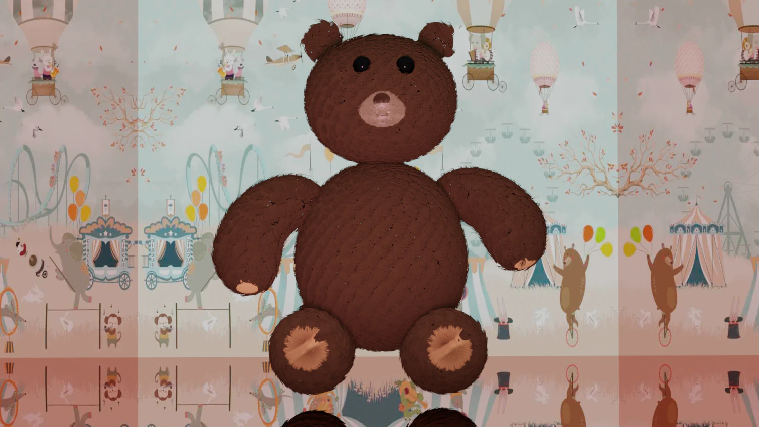 Bear 3D Model .c4d .max .obj .3ds .fbx .stl .blend 