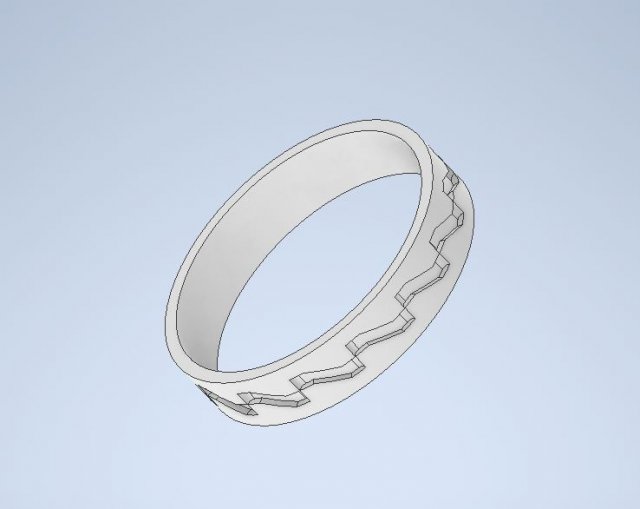 Simple Ring 3D Baskı Modeli .c4d .max .obj .3ds .fbx .stl .blend