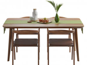Otto Dining Table 3D Model