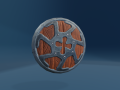 Stylized Shield low poly game ready Zbrush Blender Substance painter 3D Models