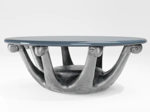 कॉफ़ी टेबल कलेक्शन लो पॉली 3D मॉडल