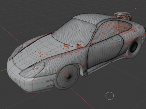 Porshe 911 Dragster 3D Модель