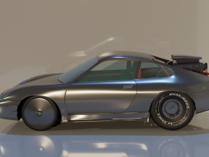 Porshe 911 Dragster 3D 模型