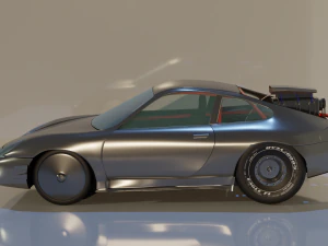 ポルシェ 911 ドラッグスター 3Dモデル