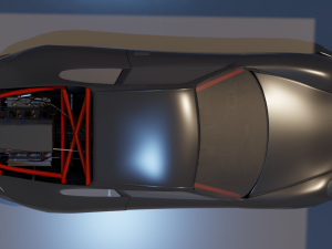 Porshe 911 Dragster 3D Модель