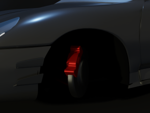 Porshe 911 Dragster 3D Модель