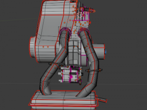 IZH-15 engine 3D Model