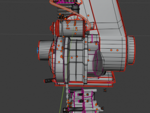 IZH-15 engine 3D Model