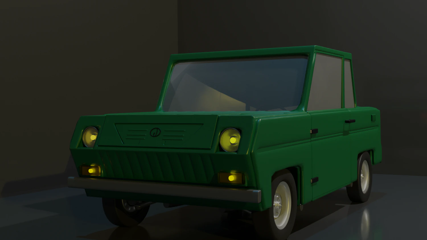 SMT-S3D invalidka Green 3D Model .c4d .max .obj .3ds .fbx .stl .blend 