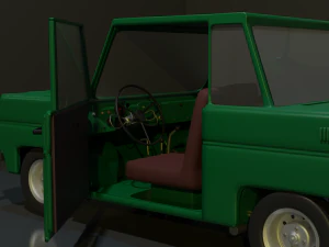 SMT-S3D invalidka Green 3D Model