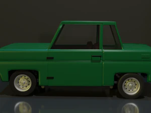SMT-S3D invalidka Green 3D Model