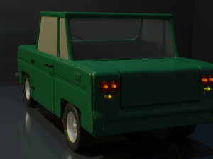 SMT-S3D invalidka Green 3D-Modell