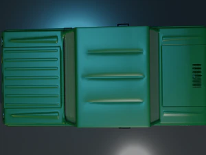 SMT-S3D invalidka Green 3D Model