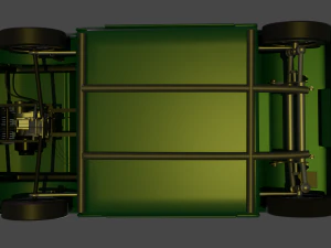 SMT-S3D invalidka Green 3D Model