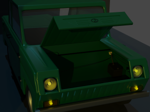 SMT-S3D invalidka Green 3D-Modell