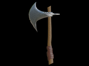 Axe Meele PBR low-poly game ready 3D 模型