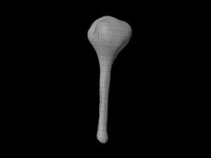 Stylized Ancient Baton PBR low-poly game ready 3D Модель