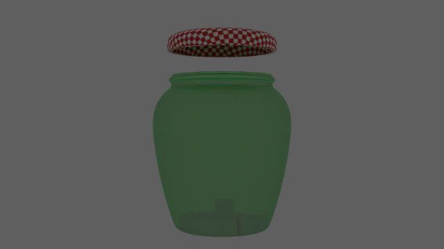A truly Russian jar a model for decoration Modelo 3D .c4d .max .obj .3ds .fbx .stl .blend 