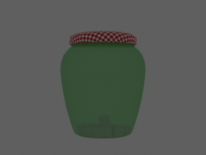 A truly Russian jar a model for decoration Modelo 3D