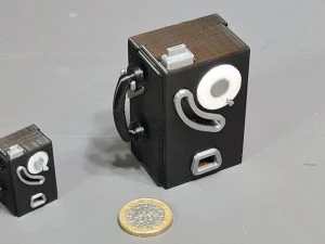 PUBLIC TELEPHONE 60S 3D Print Model