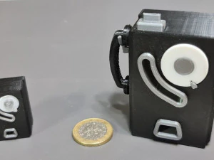 PUBLIC TELEPHONE 60S 3D Print Model