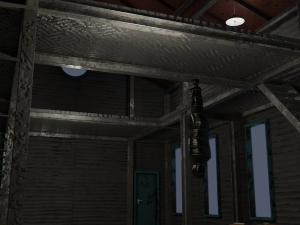 Warehouse interior and exterior with props Modelo 3D