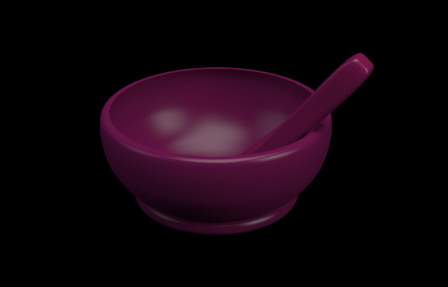 Bowl Model 3D .c4d .max .obj .3ds .fbx .stl .blend 