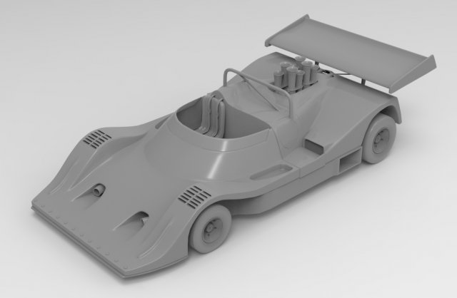 Formula 1 car 3D Model .c4d .max .obj .3ds .fbx .stl .blend 