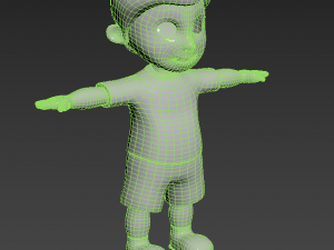 BOY 3D MODEL FOR GAME ANIMATION 3D 模型