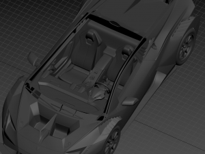 SPORTS CAR 3D MODEL 3D Modell