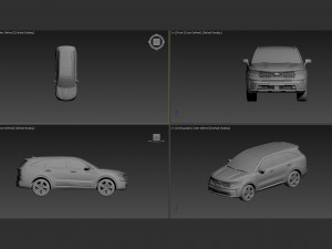 Kia Sorento 2021 Model 3D